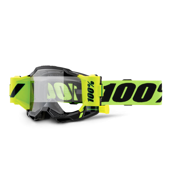 Goggle 100% Accuri 2 Forecast Neon Amarillo Lente Clear