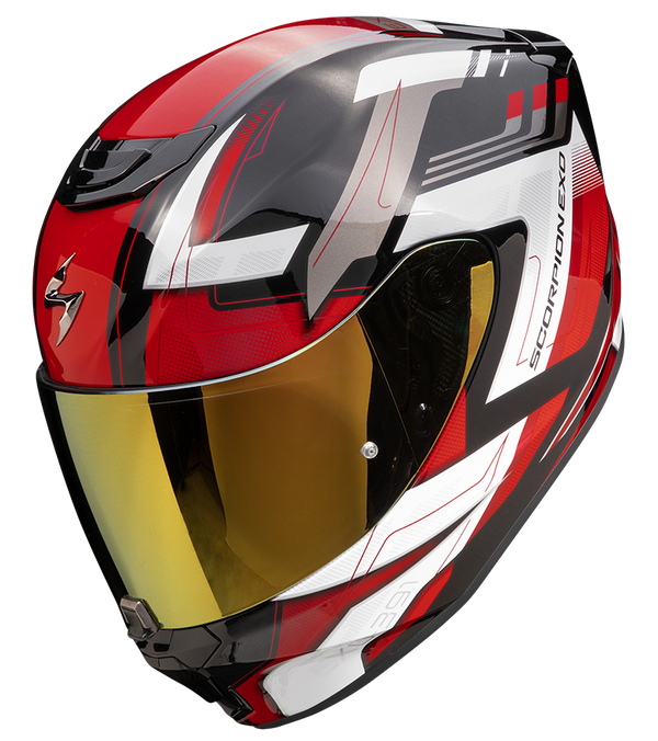 Casco Scorpion EXO-391 Captor Negro/Rojo
