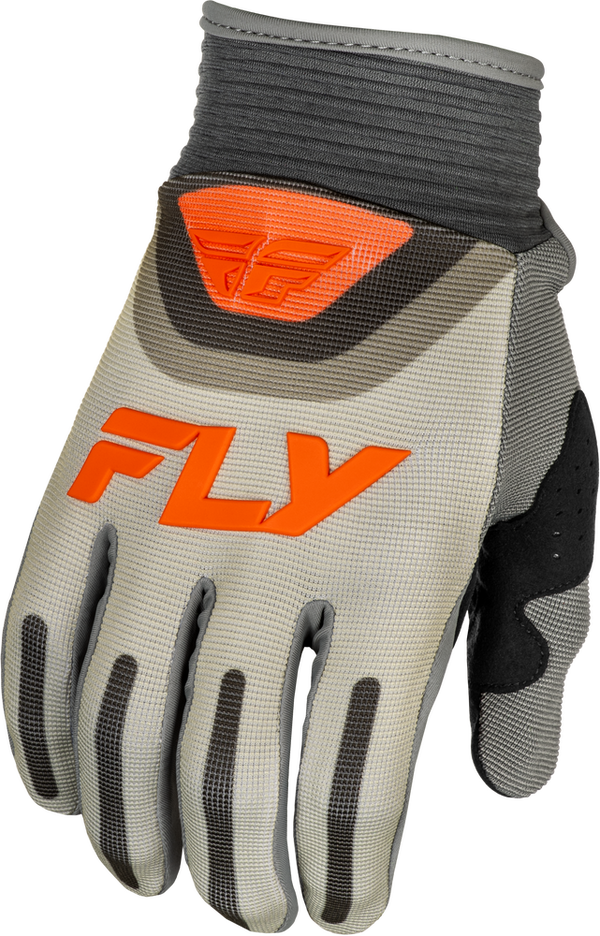 Guantes Fly F-16 Gris/Naranja Niño