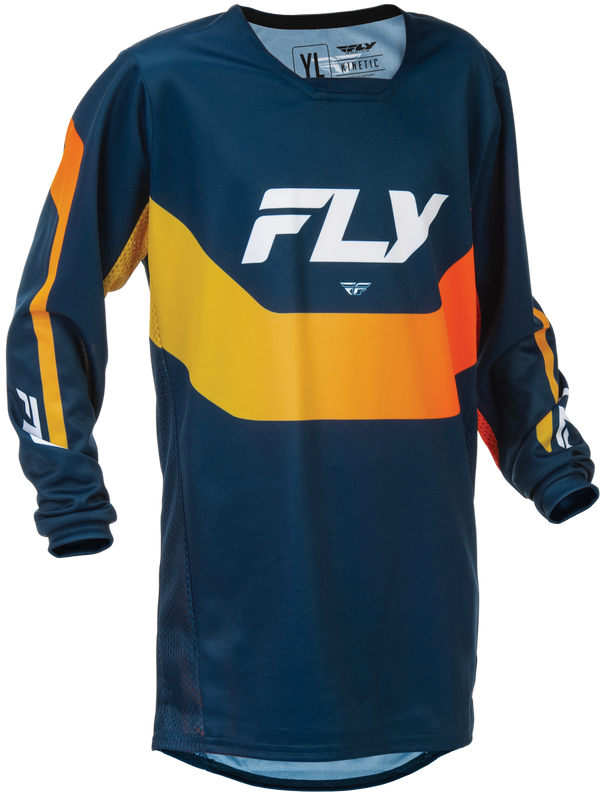 Jersey Fly Kinetic Navy/Naranja Niño