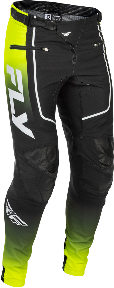 Pantalon Fly Bicycle Rayce Lima/Negro/Blanco Niño