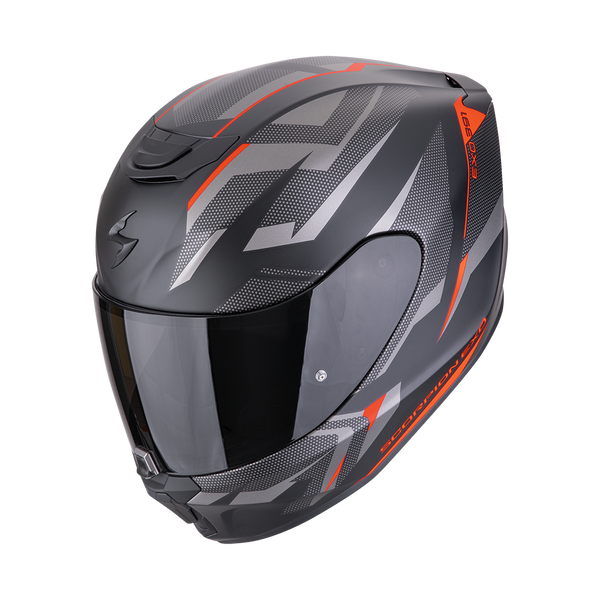 Casco Scorpion EXO-391 Aaxo Negro Mate/Rojo