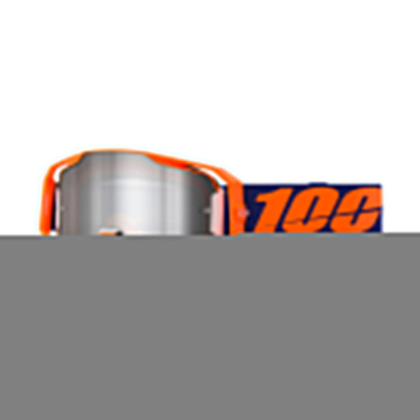 Goggle 100% Armatic Naranja Neon Lente Silver Espejo