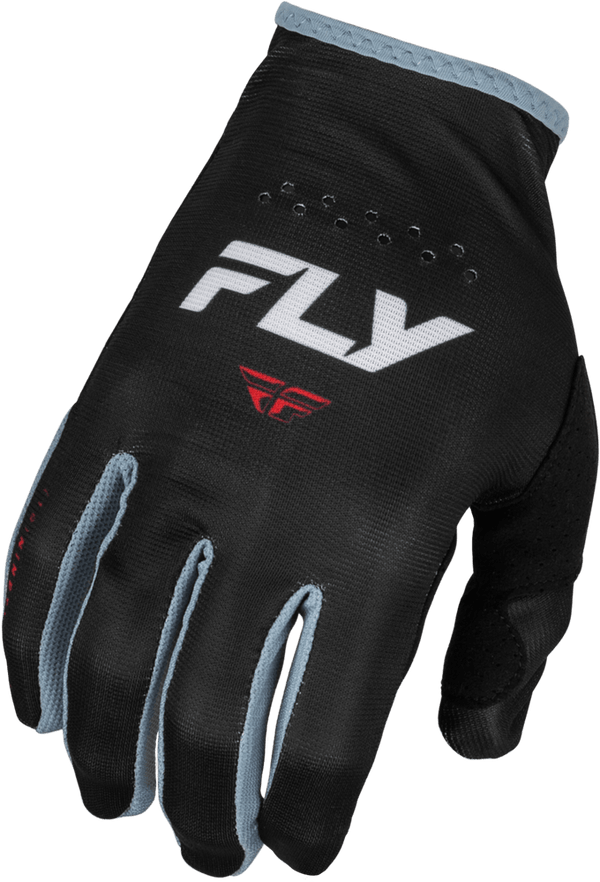 Guantes Fly Lite Negro/Blanco/Rojo