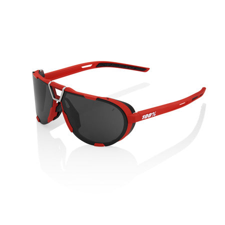 Gafas 100% Westcraft Soft Tact Rojo Lente Negro Espejo
