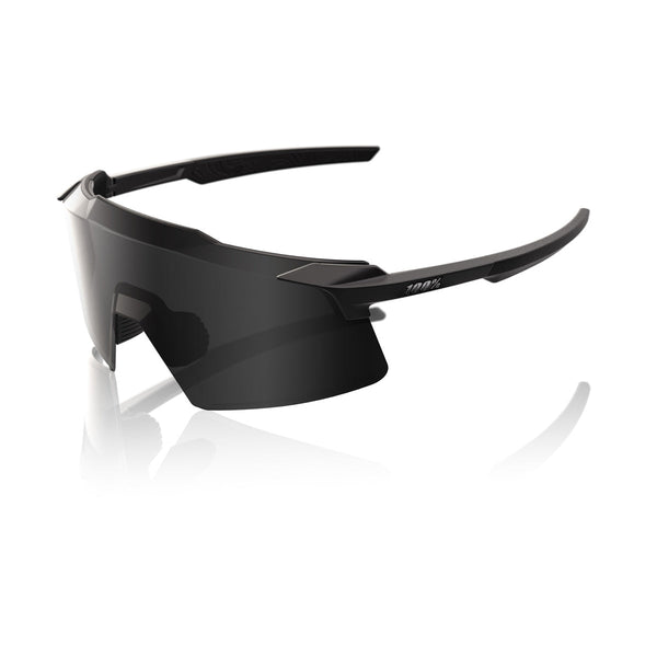 Gafas 100% Aerocraft Negro Mate Lente Negro Espejo