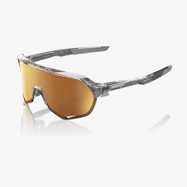 Gafas 100% S2 Gris Traslucido Lente Bronce Espejo
