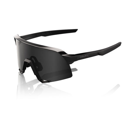 Gafas 100% S3 Negro Gloss Negro Mate Lente Negro Espejo