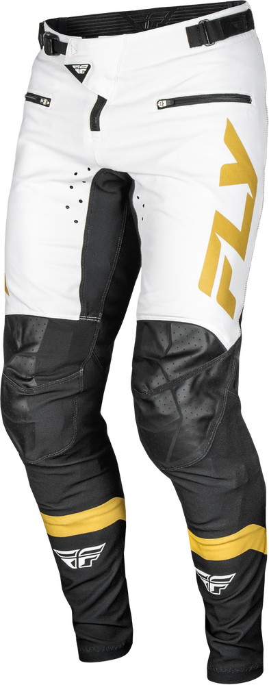 Pantalon Fly Rayce Bicycle Blanco/Negro/Dorado