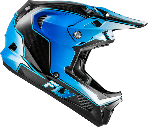 Casco Fly Werx-R Flow Carbon Negro/Azul/Blanco