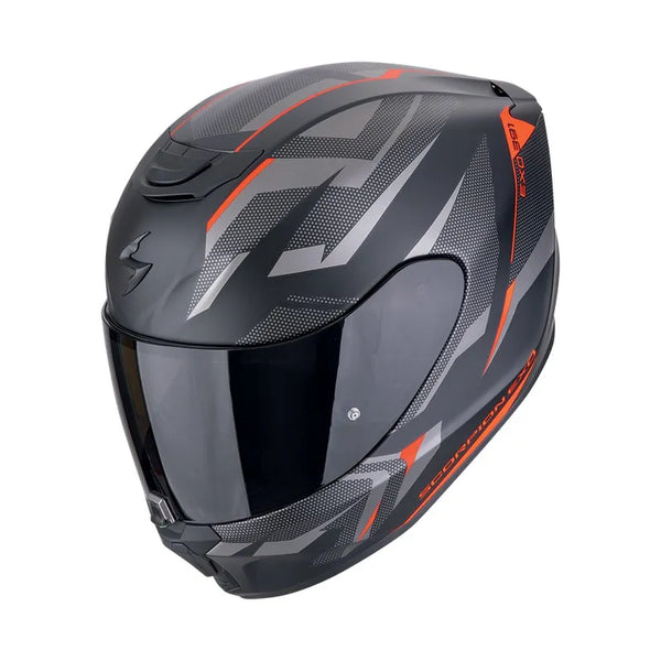 Casco Scorpion EXO-391 Aaxo Negro Mate/Rojo