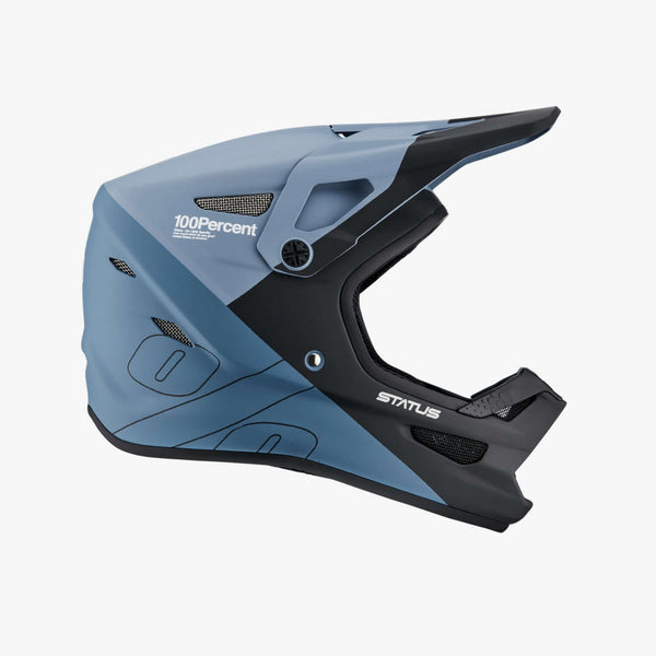 Casco 100% Status Drop/Azul Steel