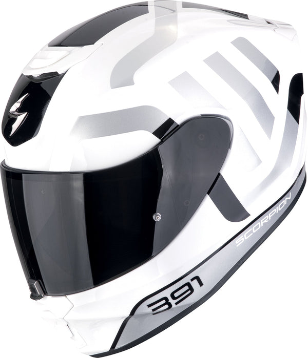 Casco Scorpion EXO-391 Arok Blanco/Negro/Silver